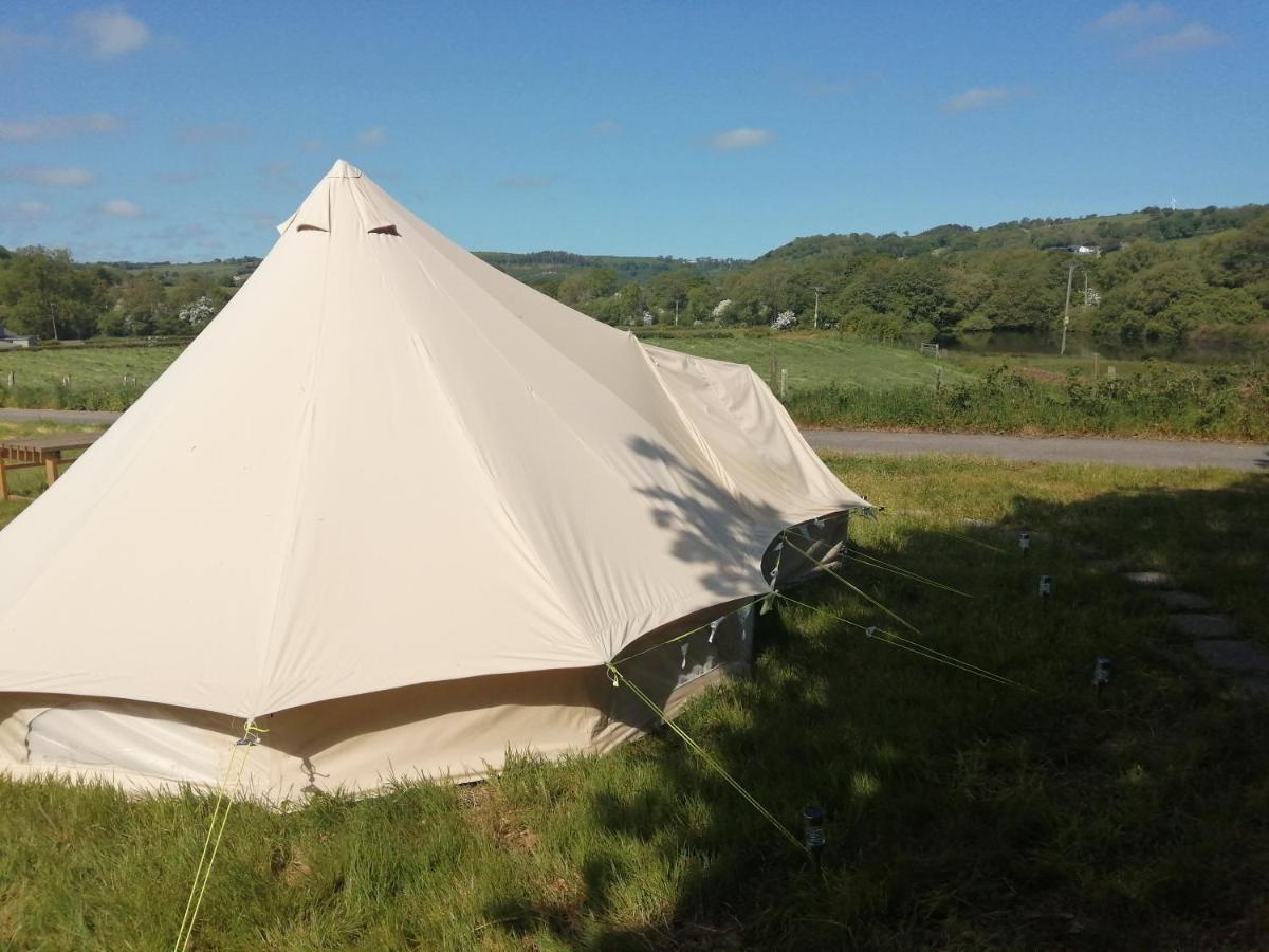 Coed Y Brenin Retreat - Bell Tent Glamping Near Aberaeron Ciliau-Aeron Dış mekan fotoğraf