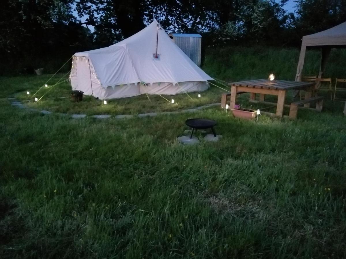 Coed Y Brenin Retreat - Bell Tent Glamping Near Aberaeron Ciliau-Aeron Dış mekan fotoğraf
